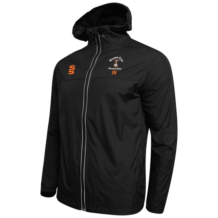 Brown Cow Rounders Training Jacket : Black