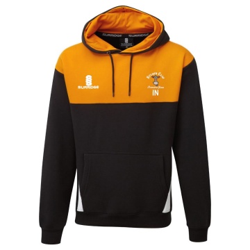 Brown Cow Rounders Blade Hoody : Black/Orange/White