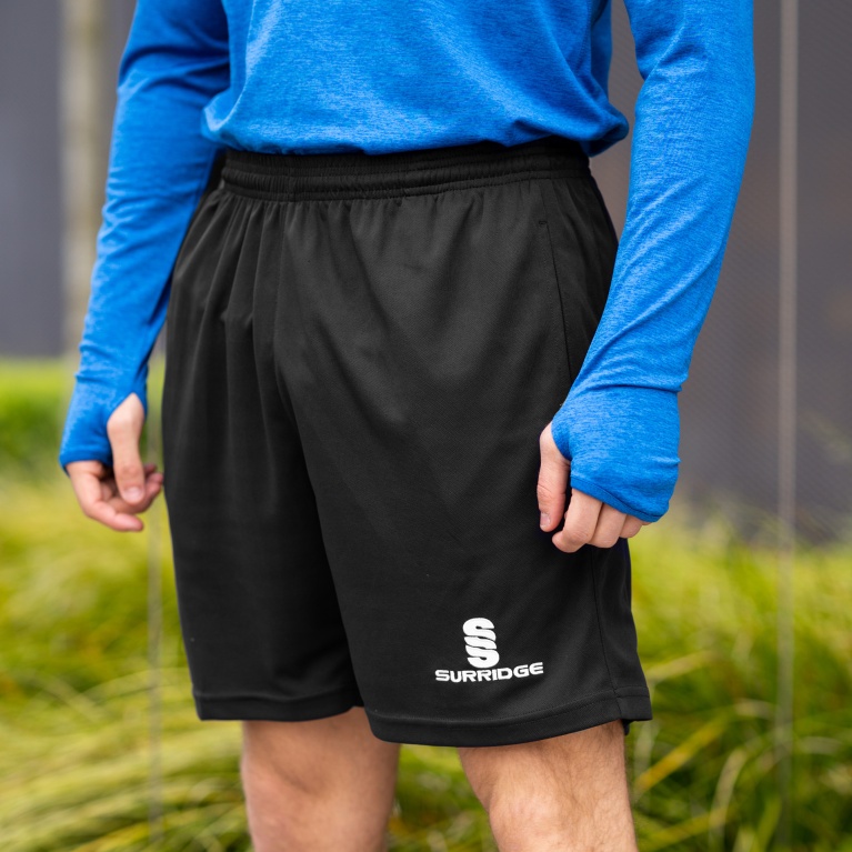 Brown Cow Rounders Blade Shorts : Black